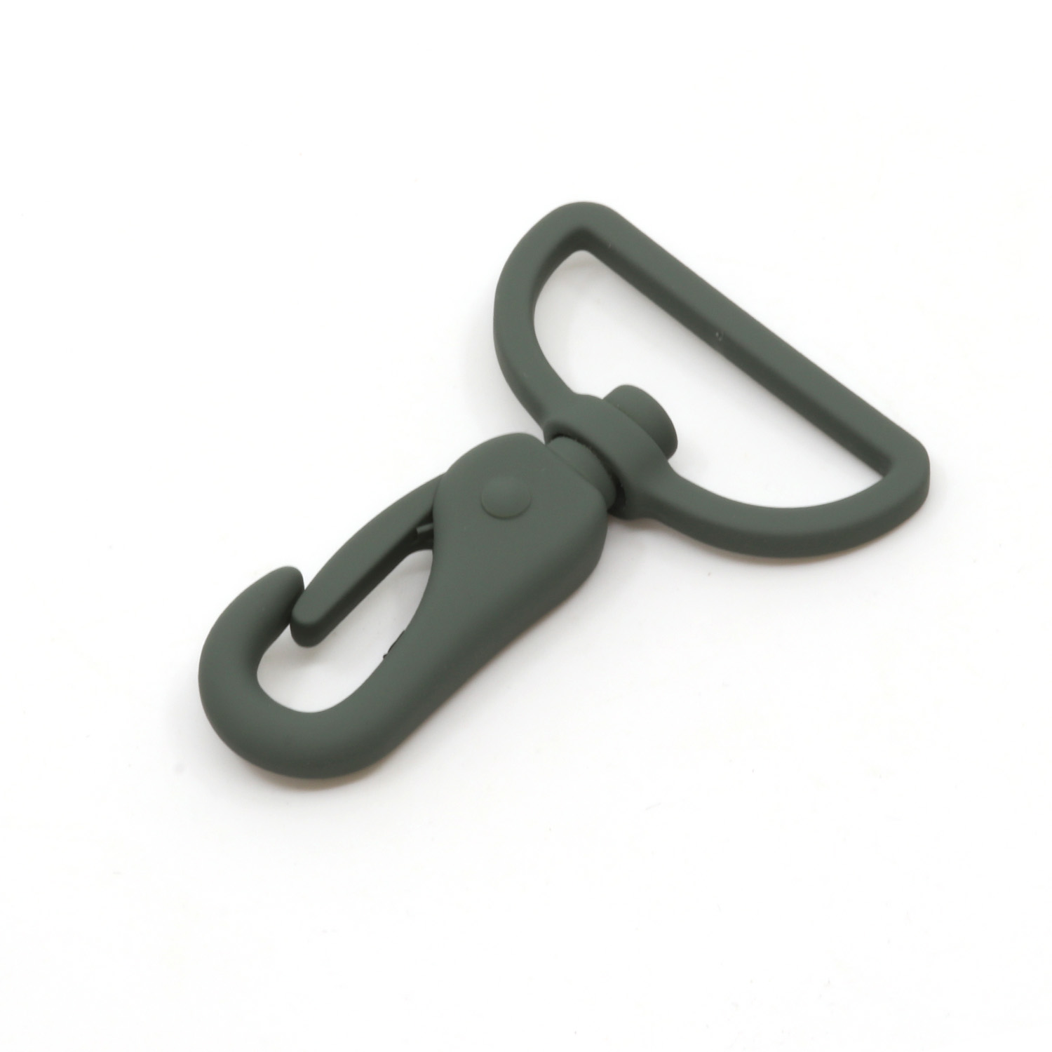 Metall Taschenkarabiner 40mm dunkelgrün D190-0 Metall Taschenkarabiner 40mm dunkelgrün D190-0