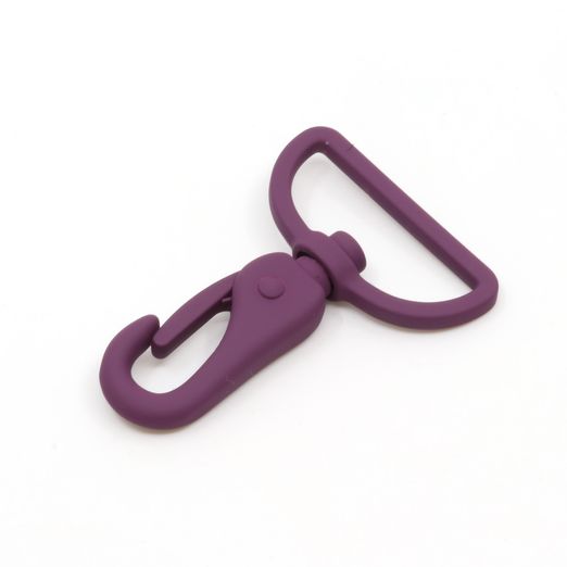Mousqueton pour sacs 40mm métal Myrtille D230