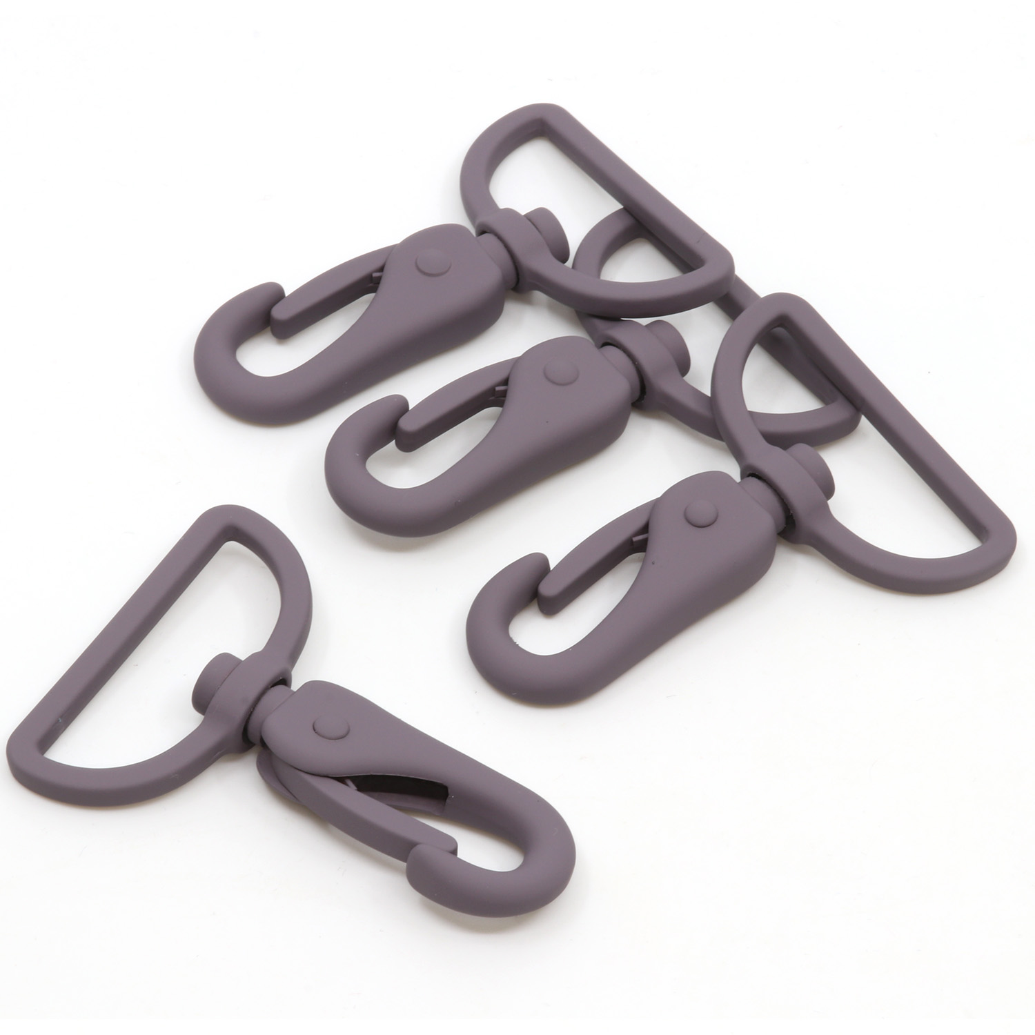 Metall Taschenkarabiner 40mm dunkelgrau D306-1 Metall Taschenkarabiner 40mm dunkelgrau D306-1
