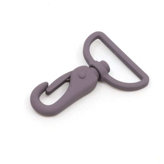 Metall Taschenkarabiner 40mm dunkelgrau D306 Metall Taschenkarabiner 40mm dunkelgrau D306