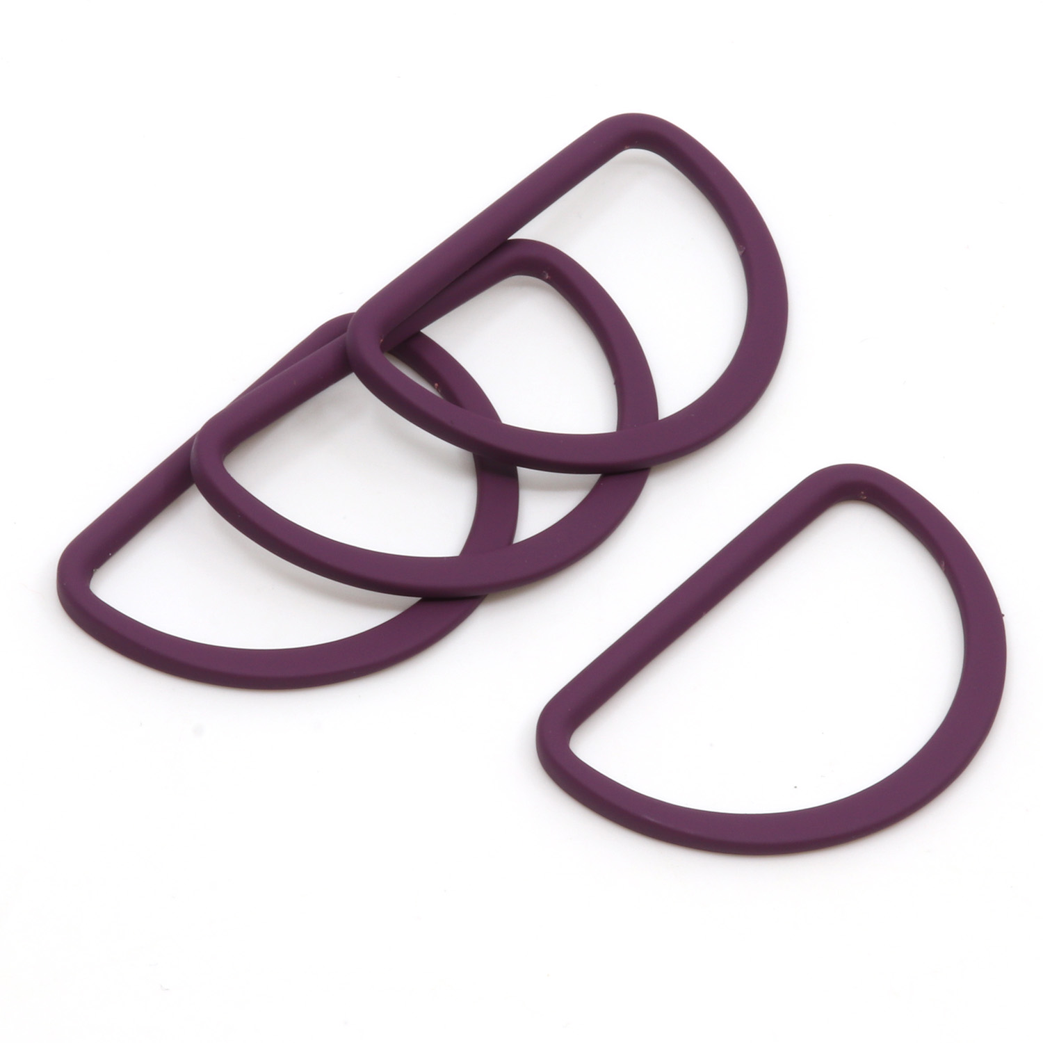 Metall D Ring 40mm beere D230-1 Metall D Ring 40mm beere D230-1