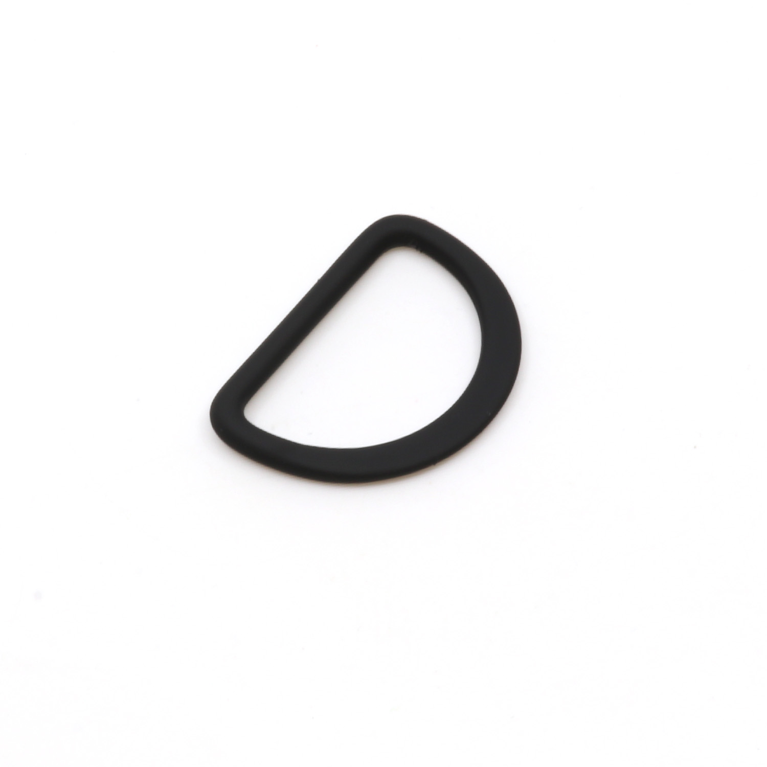 Metall D Ring 25mm schwarz B5-0 Metall D Ring 25mm schwarz B5-0