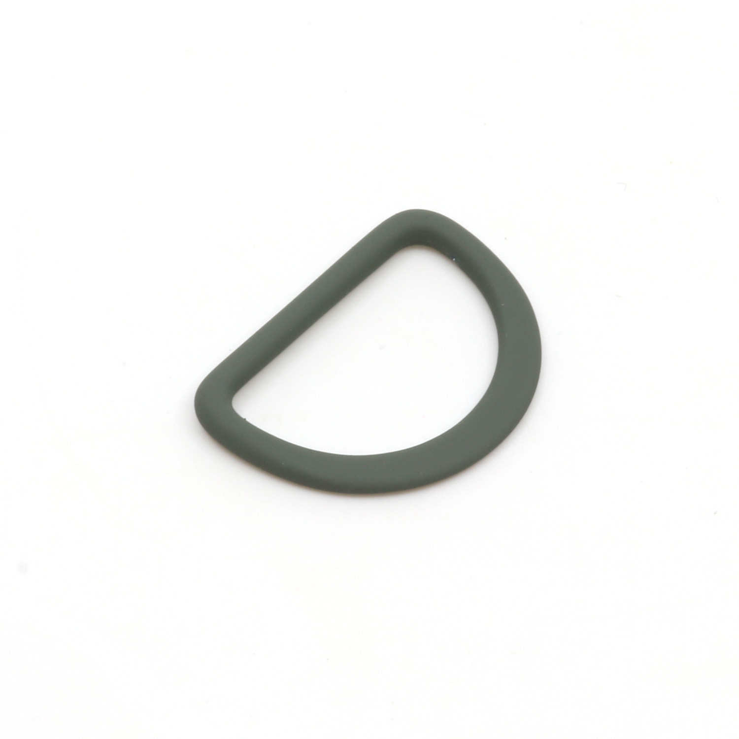 Anneau demi-rond 25mm métal Vert foncé D190-0 Anneau demi-rond 25mm métal Vert foncé D190-0