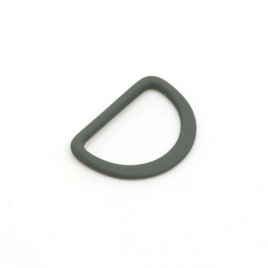 Anneau demi-rond 25mm métal Vert foncé D190 Anneau demi-rond 25mm métal Vert foncé D190