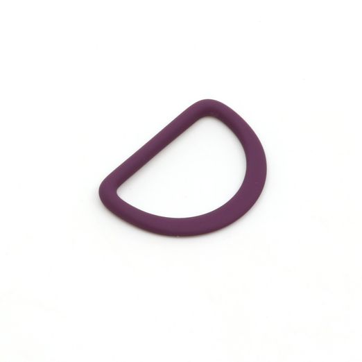 Anneau demi-rond 25mm métal Myrtille D230 Anneau demi-rond 25mm métal Myrtille D230