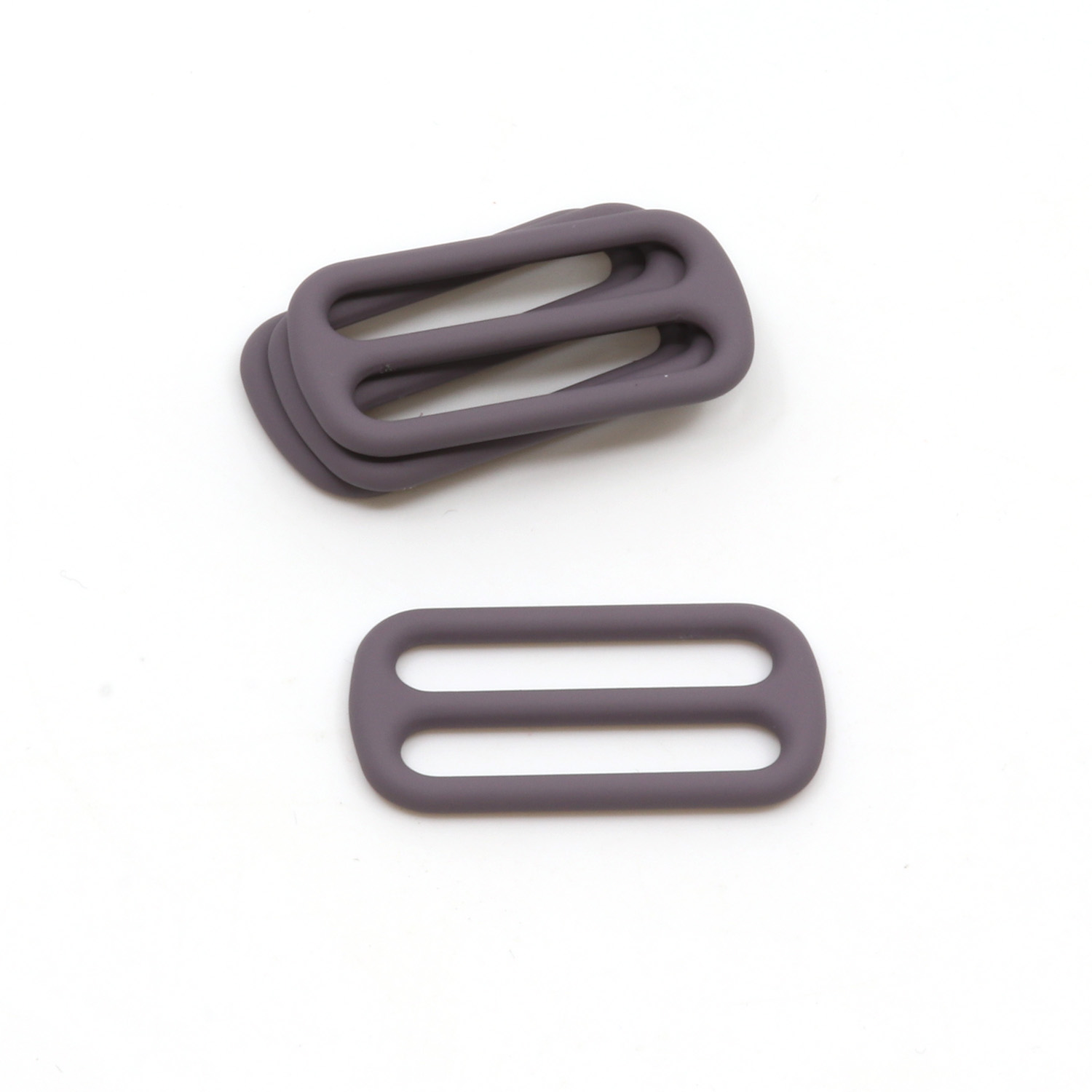 Boucle coulissante 25mm métal Gris foncé D306-1 Boucle coulissante 25mm métal Gris foncé D306-1