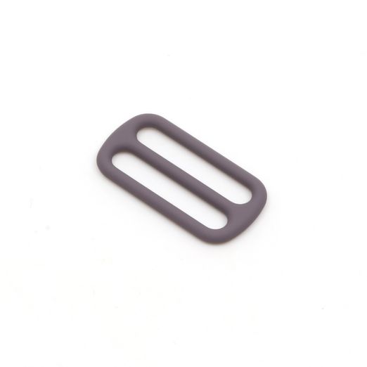 Boucle coulissante 25mm métal Gris foncé D306 Boucle coulissante 25mm métal Gris foncé D306