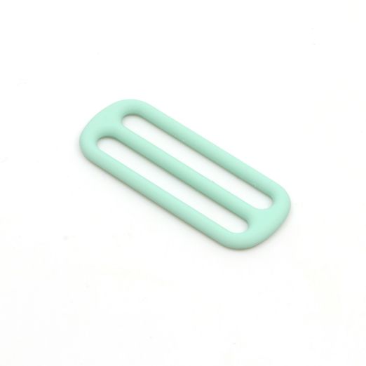 Boucle coulissante 40mm métal Vert menthe D871