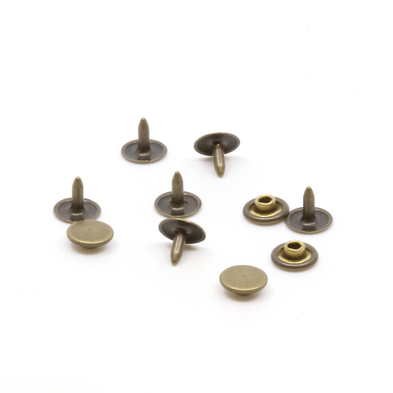 Nieten 9mm - 10 Stück-0 Nieten 9mm - 10 Stück-0