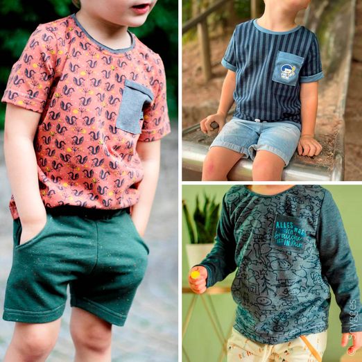 Shirt - SNORRE Mini - Schnittmuster eBook