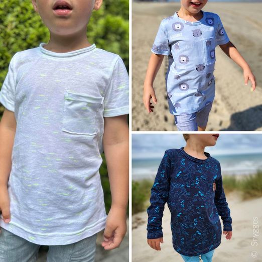 Shirt - SNORRE Kids - Schnittmuster eBook