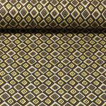 Jersey romanite - Losanges Lime