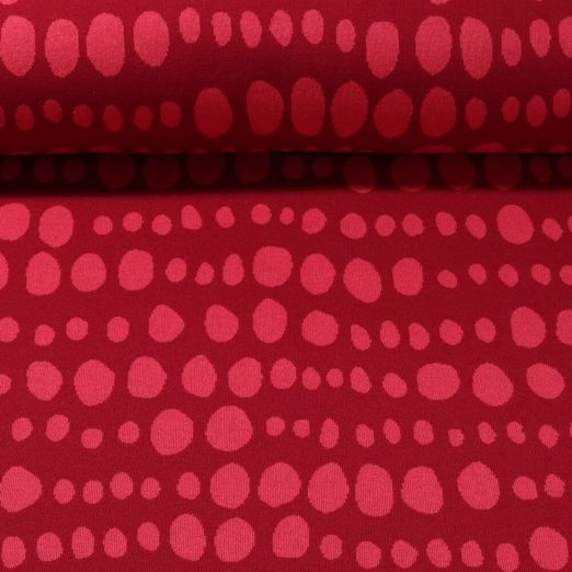Bio Jersey - Hamburger Liebe Jacquard Queens United Forever Beere