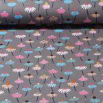 Bio Sweat - Hamburger Liebe Digitaldruck Queens United Daisies Grau
