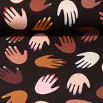 Bio Sweat - Hamburger Liebe Digitale Print Queens United High Five Bruin