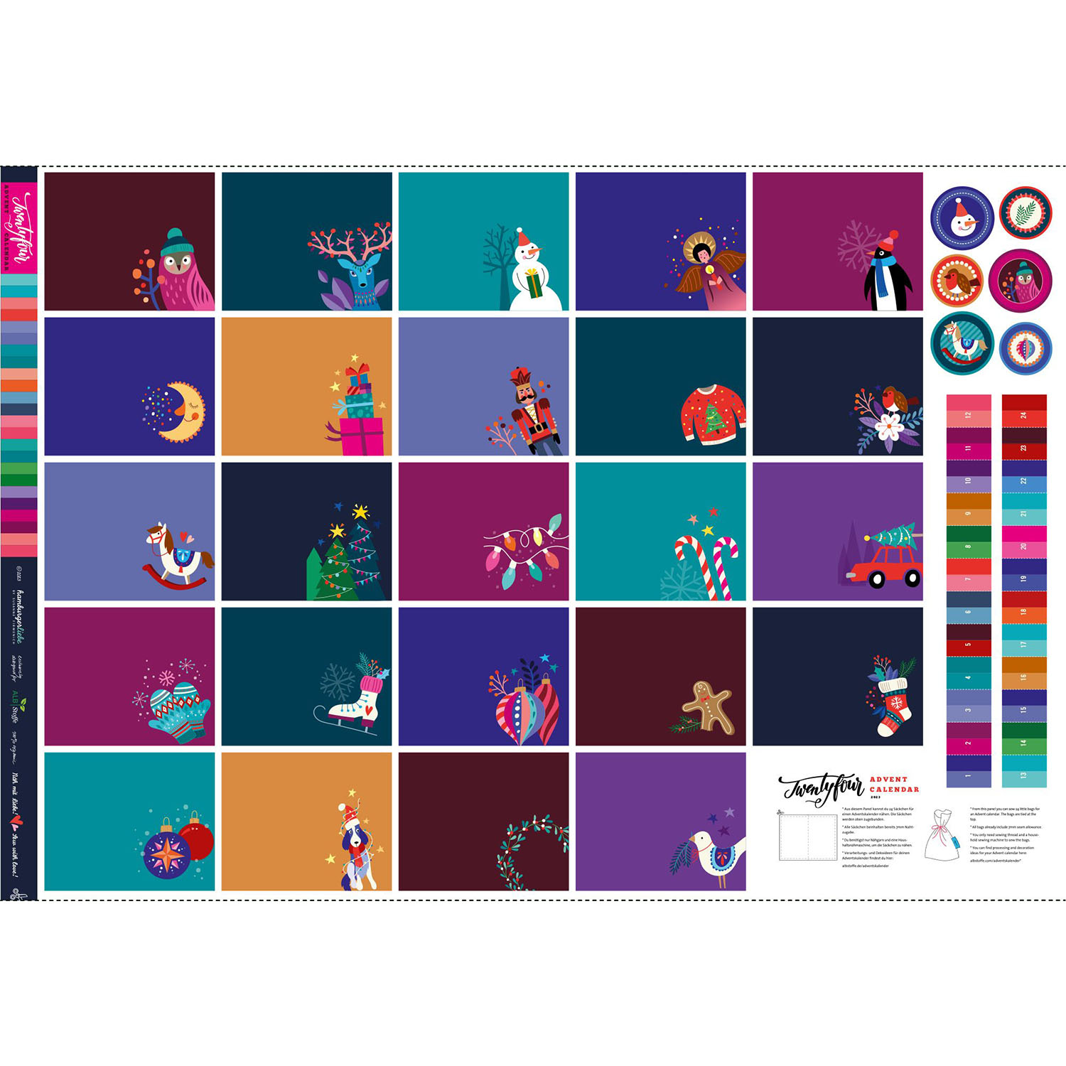 Bio Canvas Panel - Ugly Christmas Twentyfour Adventskalender 2023-1 Bio Canvas Panel - Ugly Christmas Twentyfour Adventskalender 2023-1