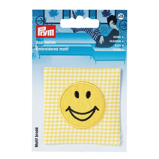 PRYM Patch Smiley rayé