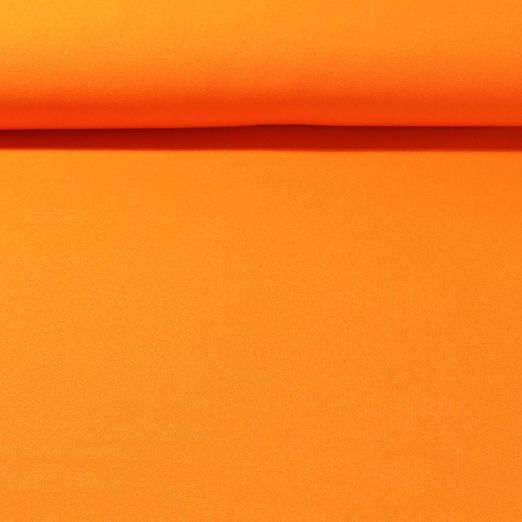 Tissu mode Angélique - Uni Orange