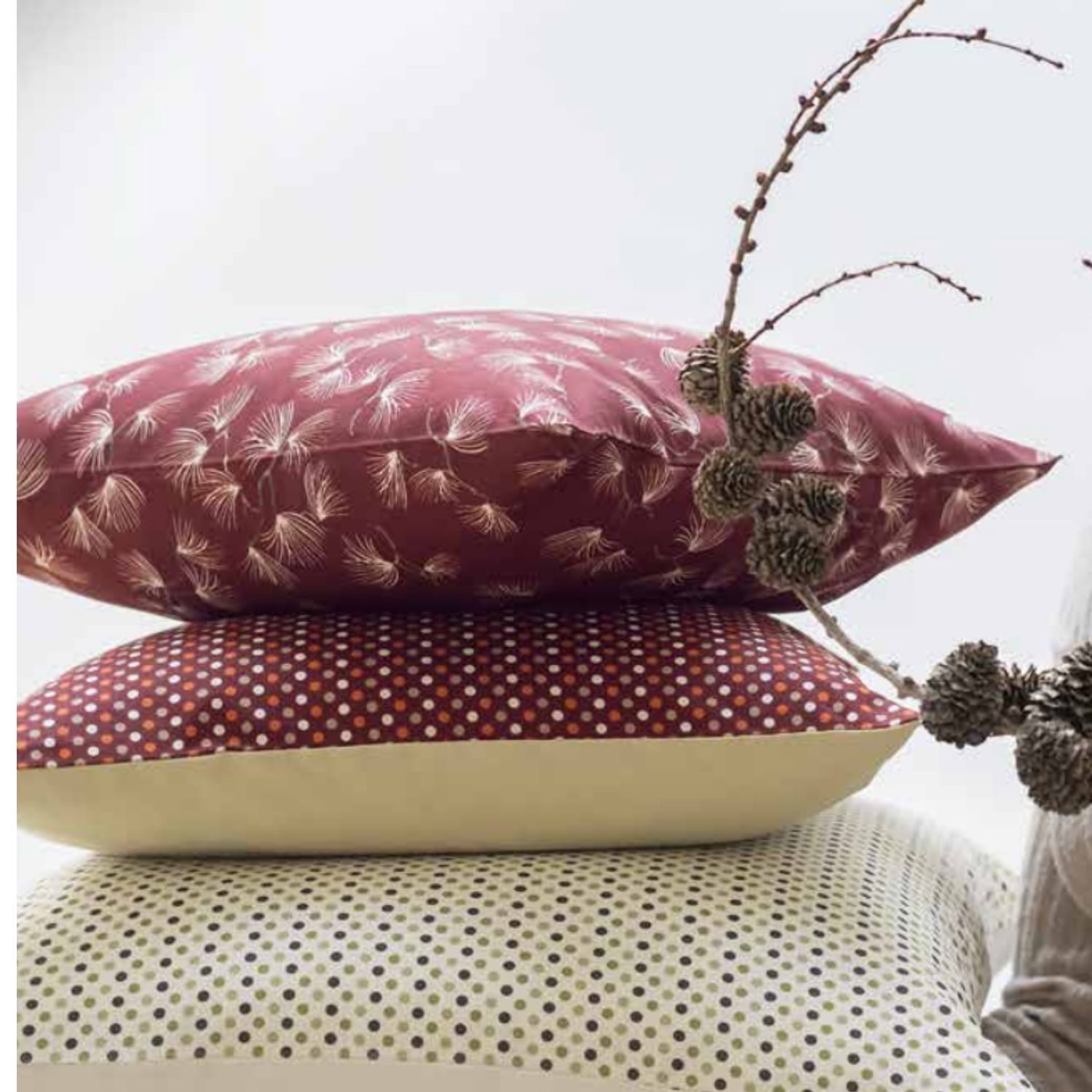 Gütermann Baumwolle - Modern Comfort Kollektion Punkte Ecru-1 Gütermann Baumwolle - Modern Comfort Kollektion Punkte Ecru-1