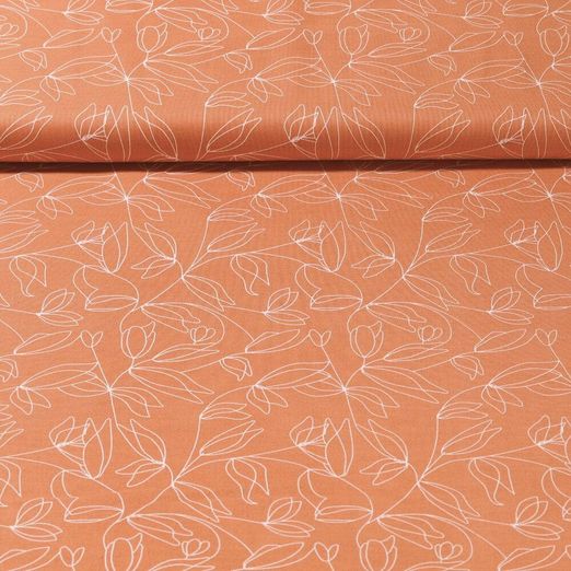 Gütermann Baumwolle - Modern Comfort Kollektion Blätter Orange