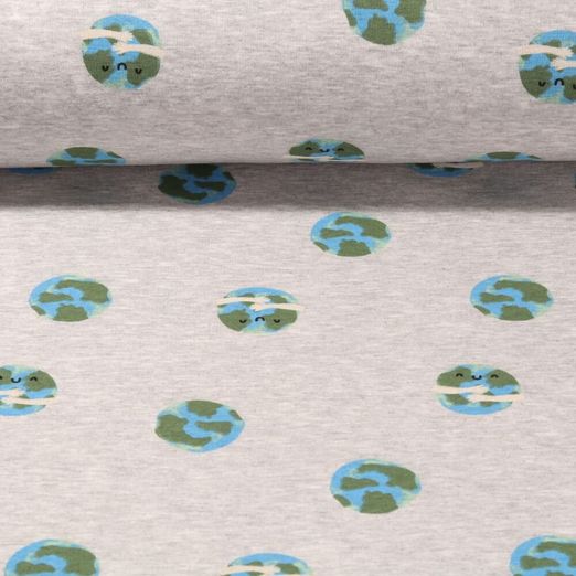 Polaire alpine - La Terre Gris Melange Vert