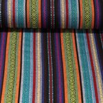 Canvas Jacquard - Mexiko Lime Multicolor