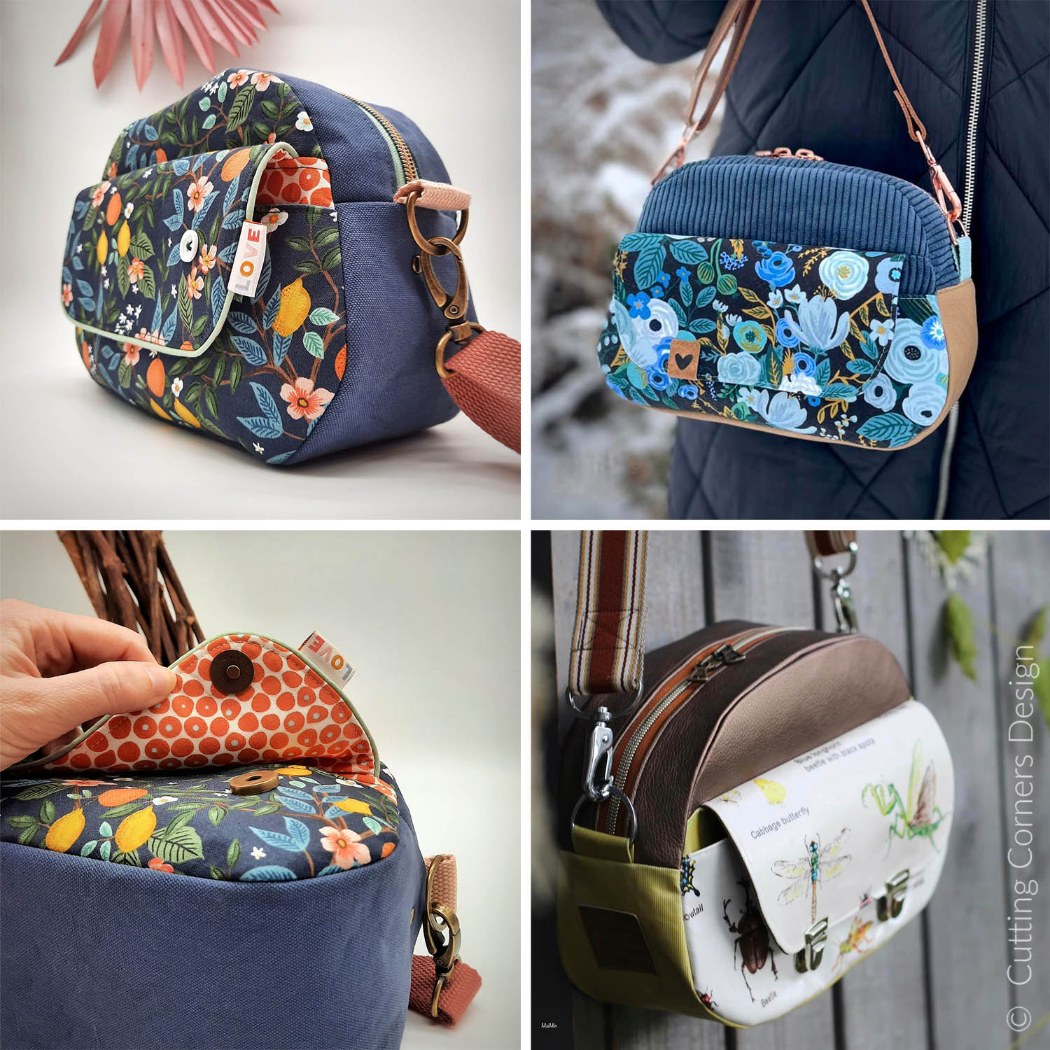Handtasche - Bowler Bag Bella - Schnittmuster eBook-0 Handtasche - Bowler Bag Bella - Schnittmuster eBook-0