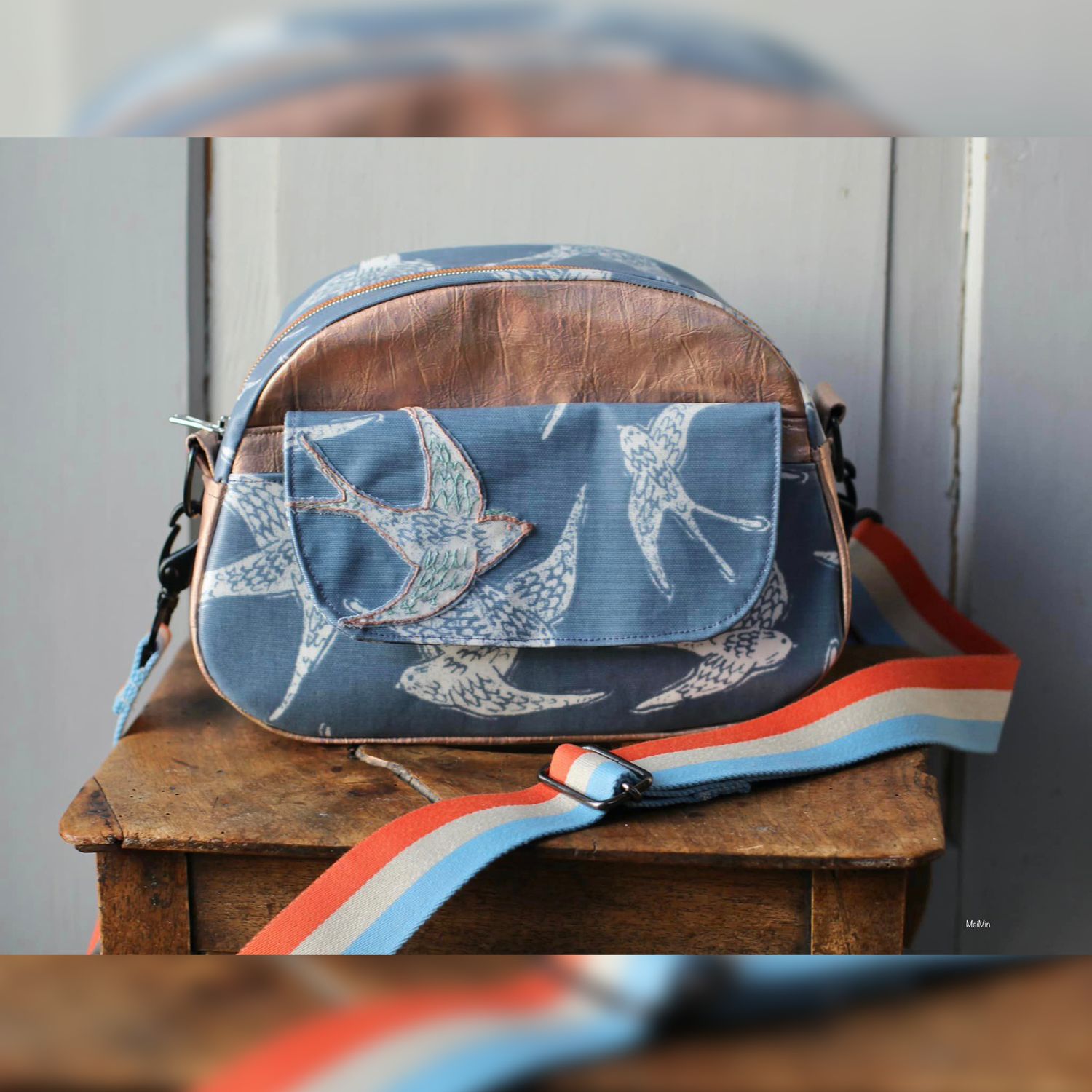 Handtasche - Bowler Bag Bella - Schnittmuster eBook-7 Handtasche - Bowler Bag Bella - Schnittmuster eBook-7