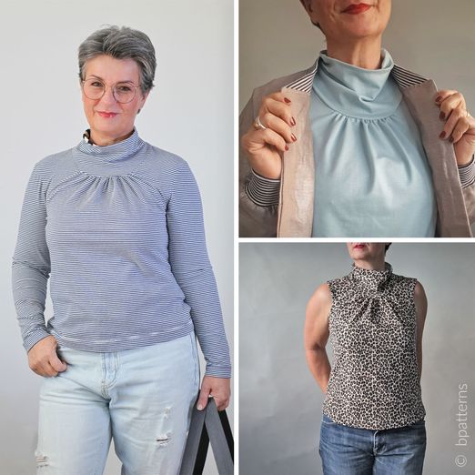 Rollkragenpulli - Daisy_B - Schnittmuster eBook