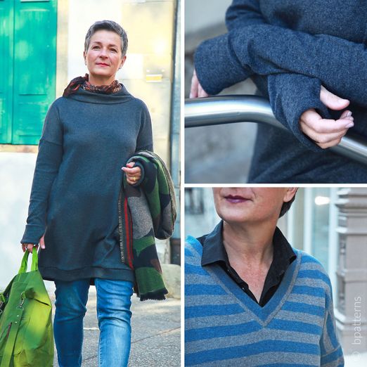 Oversized Pullover - Bi_pulli - Schnittmuster eBook