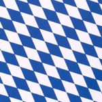 Karnevalstyg - Bayern stora blåvita rutor Karnevalstyg - Bayern stora blåvita rutor