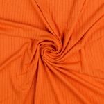 Viskoserippjersey - Orange