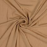 Viskoserippjersey - Beige Viskoserippjersey - Beige