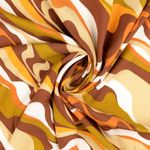 Viskose - Twill Wellen Kupfer Viskose - Twill Wellen Kupfer