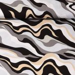 Viscose - Twill Vagues Gris