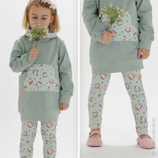 Sweatshirt und Leggings - ARWEN und ENNA - Schnittmuster eBook