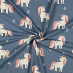 Maillot - Unicornios Purpurina Azul Yarndyed Maillot - Unicornios Purpurina Azul Yarndyed