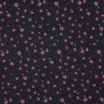 Chiffong - Blommor Navy Pink Chiffong - Blommor Navy Pink