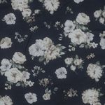 Chiffon - Rozen Navy