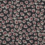 Chiffon - Fiori Astratti Nero Rosa Chiffon - Fiori Astratti Nero Rosa