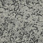 Chiffon - Fiori Ecru Nero