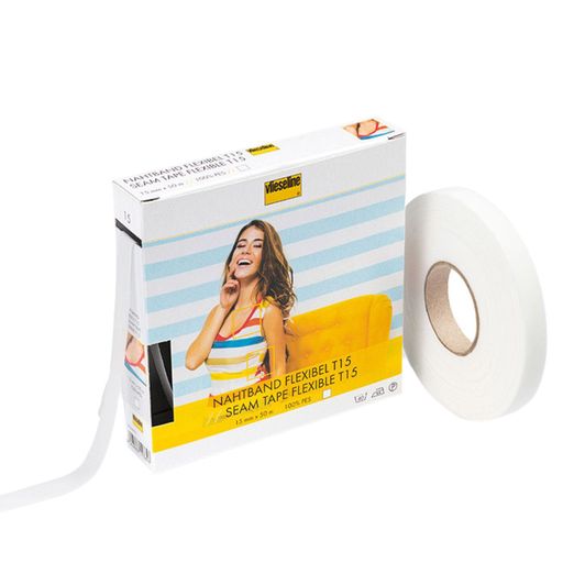 Vlieseline Nahtband Flexibel T15 - Großpackung - 50m