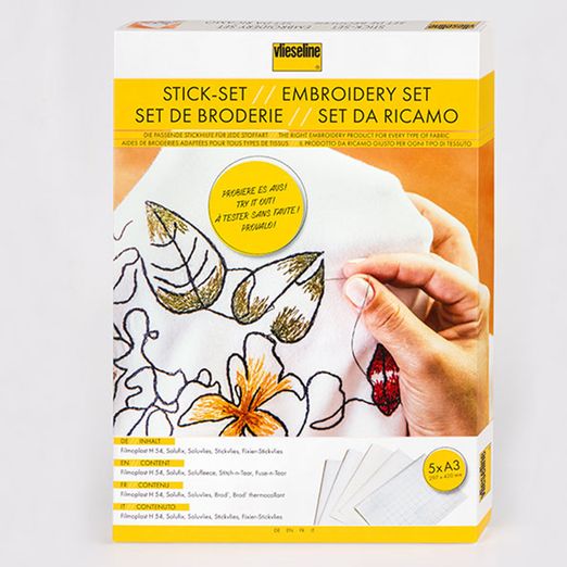 Kit broderie Vlieseline