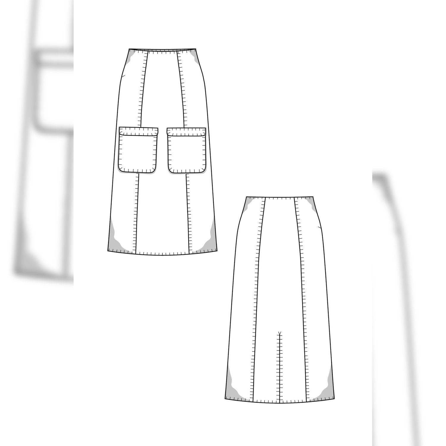Rock - The Molly Skirt - Schnittmuster eBook-1 Rock - The Molly Skirt - Schnittmuster eBook-1