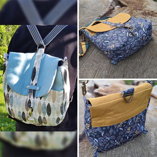 Rucksacktasche - Belvedere 2.0 - Schnittmuster eBook