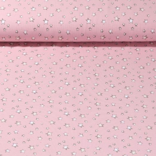 Jersey - Sterne Rosa
