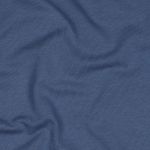 Ekologisk jersey – enfärgad indigoblå 078