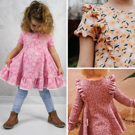 Shirt und Kleid - Mariposa Kids - Schnittmuster eBook