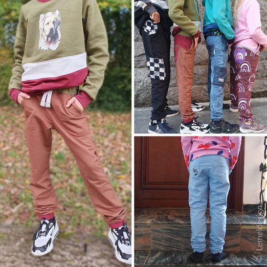 Joggpants - Smaragd Kids - Schnittmuster eBook