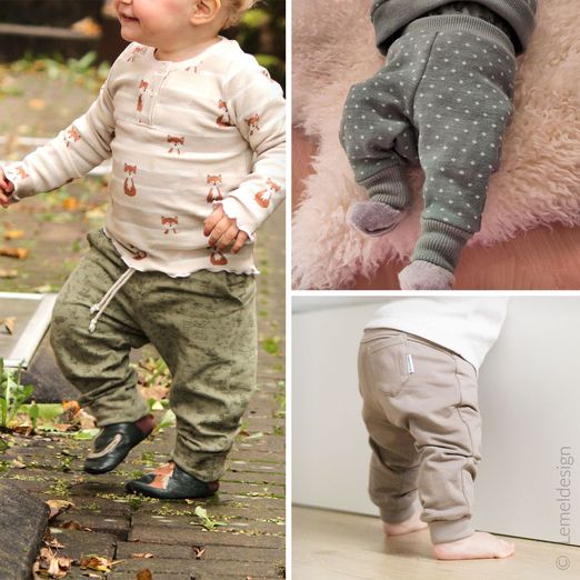 Joggpants - Smaragd Mini - Schnittmuster eBook